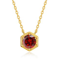 Twelve Birthstone Necklace Gold-plated Necklace