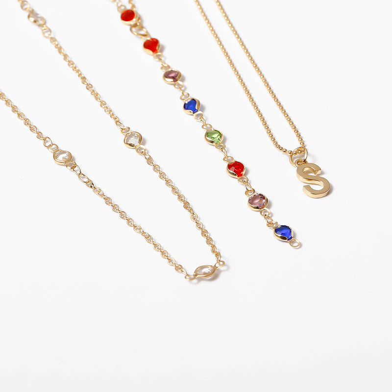 Handmade chain necklace female clavicle chain