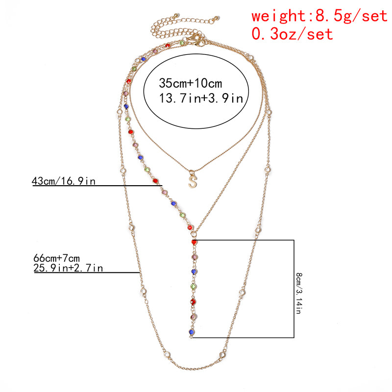 Handmade chain necklace female clavicle chain